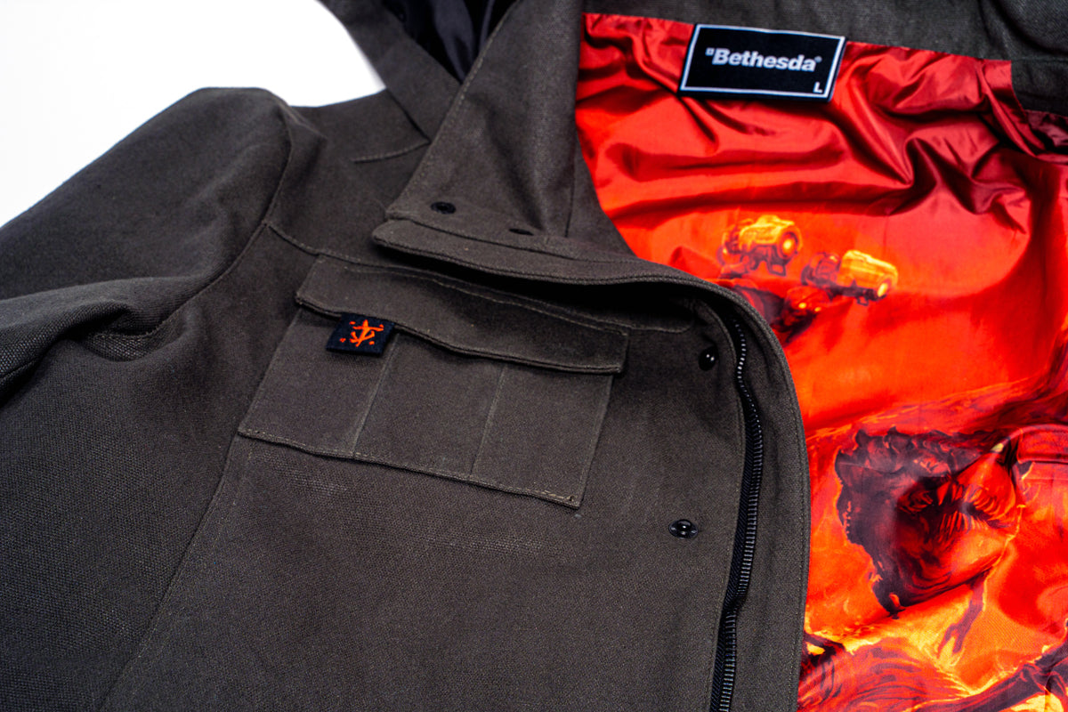 DOOM Slayer Hooded Jacket - Image 5