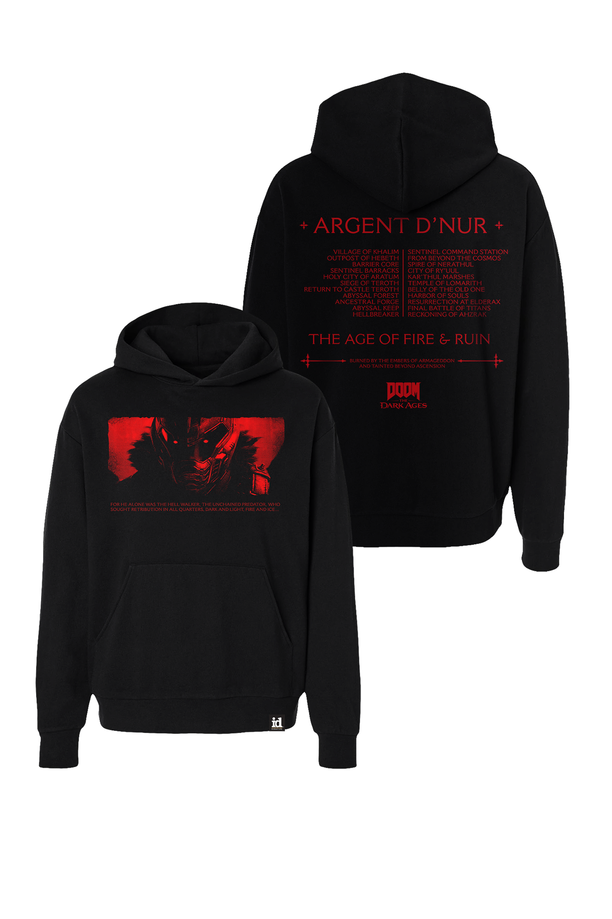 DOOM: The Dark Ages Slayer Tour Hoodie - Image 3