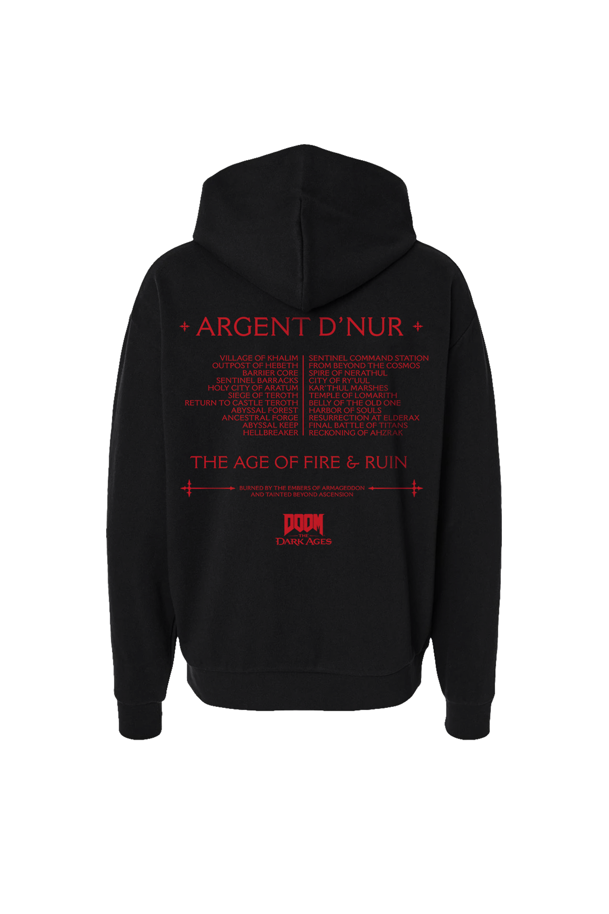 DOOM: The Dark Ages Slayer Tour Hoodie - Image 5