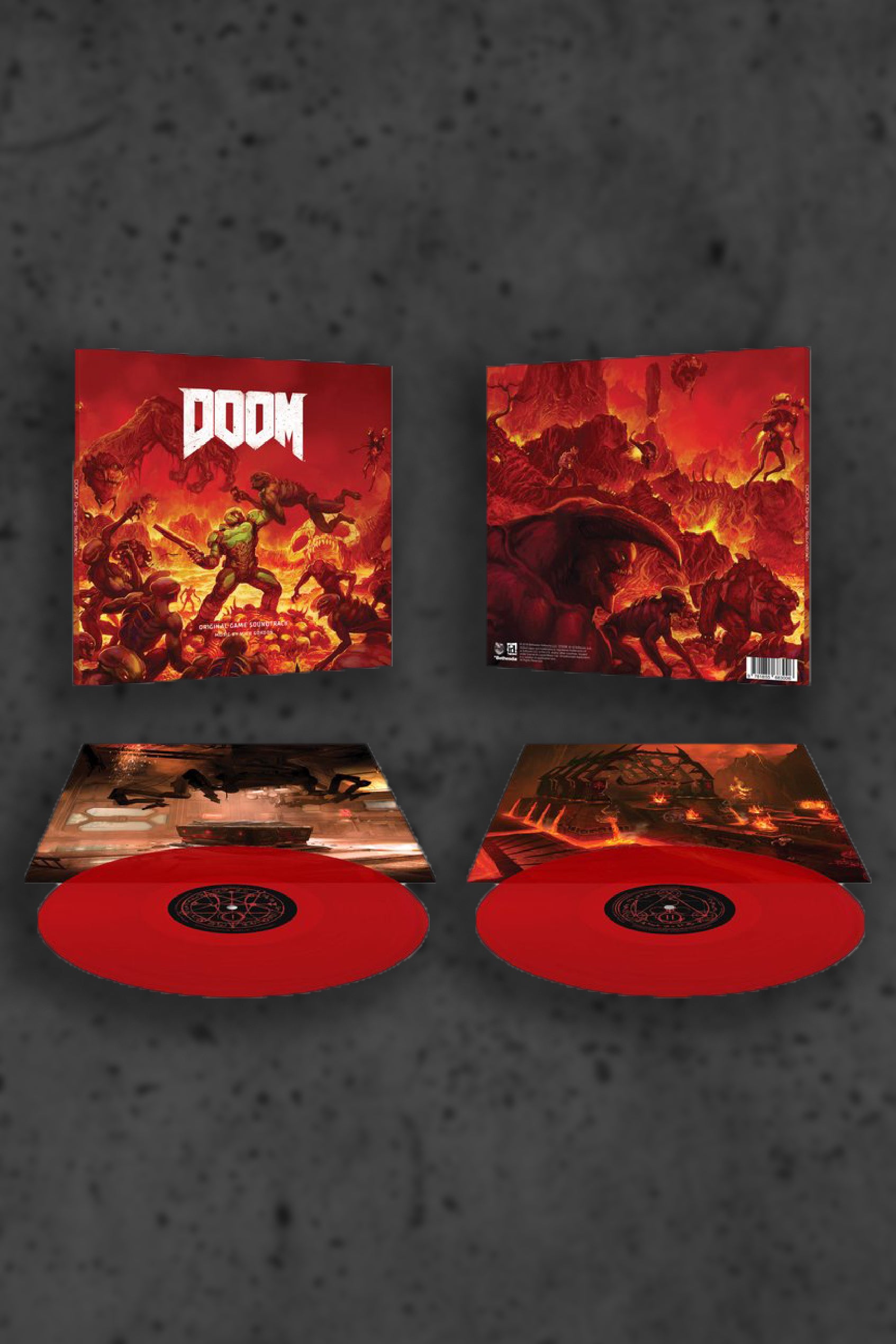 Alternative view of DOOM Deluxe Double Vinyl Record