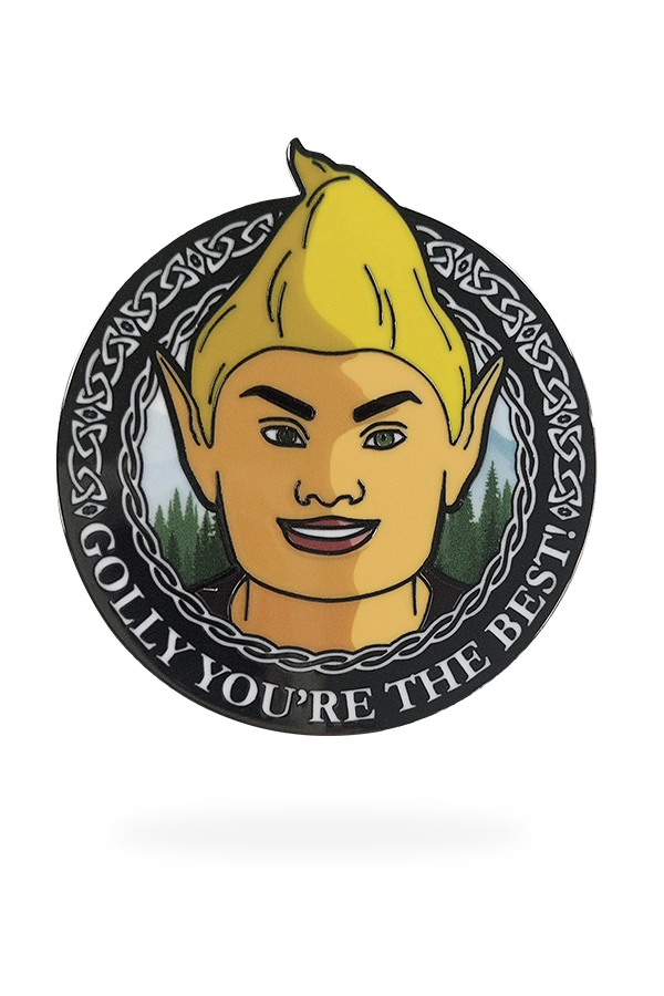 Alternative view of The Elder Scrolls IV: Oblivion Adoring Fan Pin Badge