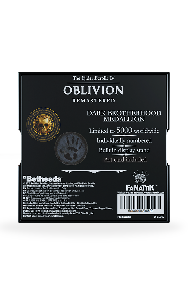 The Elder Scrolls IV: Oblivion Dark Brotherhood Medallion - Image 5