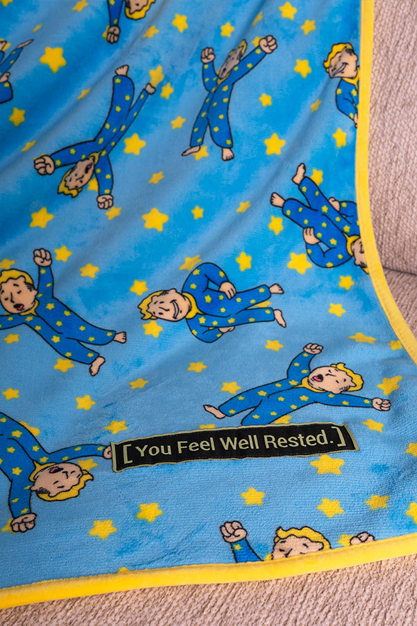 Fallout Well Rested Throw Blanket - Image 4