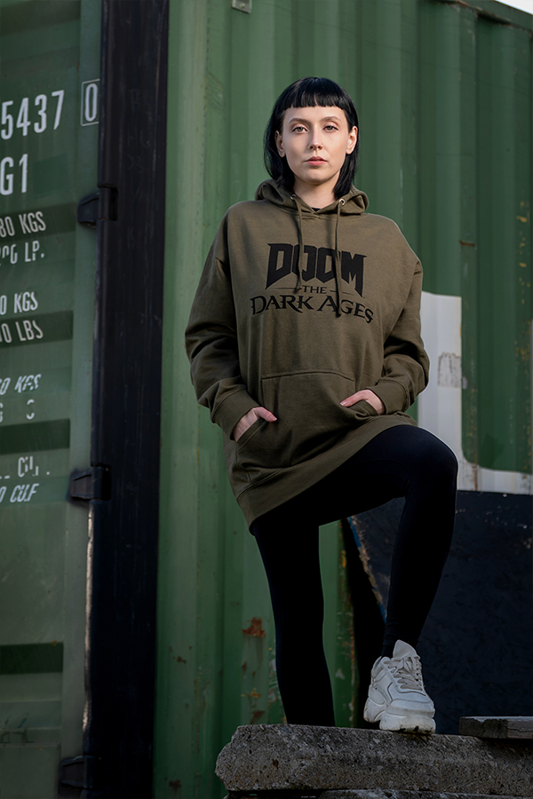 DOOM: The Dark Ages Dark Battleground Hoodie - Image 7