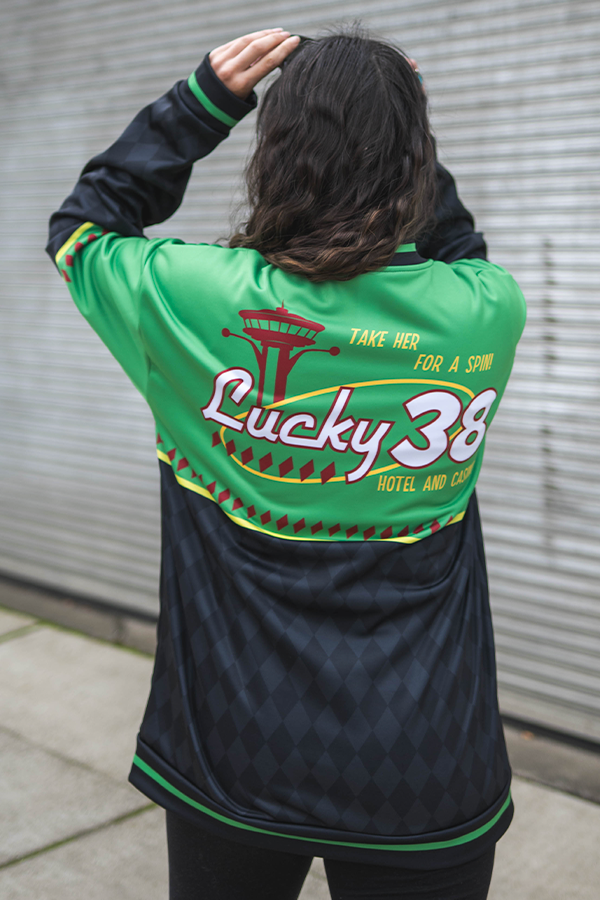 Fallout New Vegas Lucky 38 Bomber Jacket - Image 10