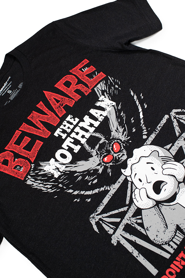 Fallout Beware The Mothman Tee - Image 10