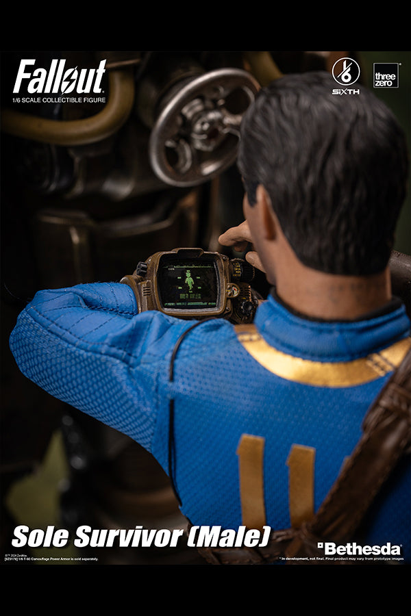 Fallout 1/6 Sole Survivor Male Figure by threezero - Image 3