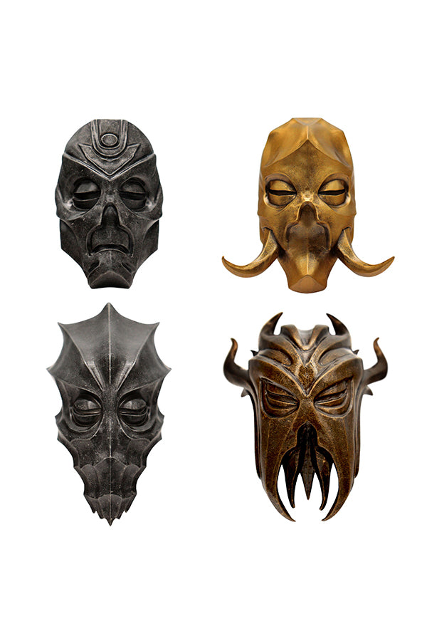 The Elder Scrolls V Skyrim Set of 4 Dragon Priest Masks - Image 11