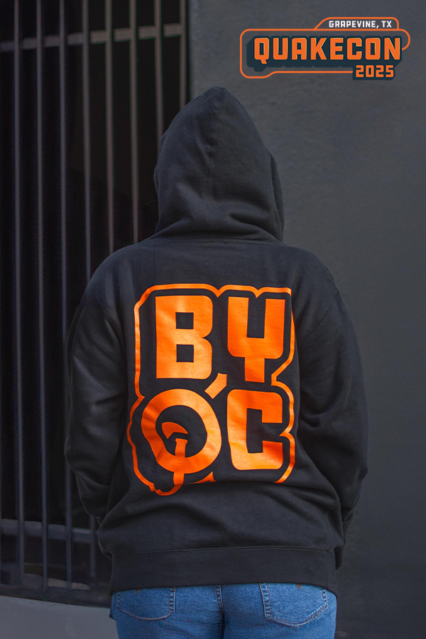 QuakeCon 2025 BYOC Zip-Up Hoodie - Image 11