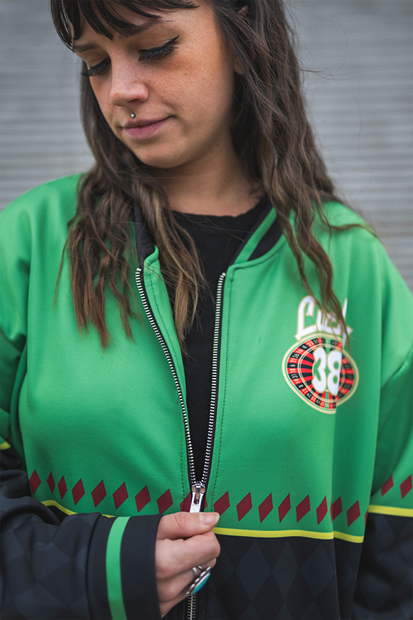Fallout New Vegas Lucky 38 Bomber Jacket - Image 11