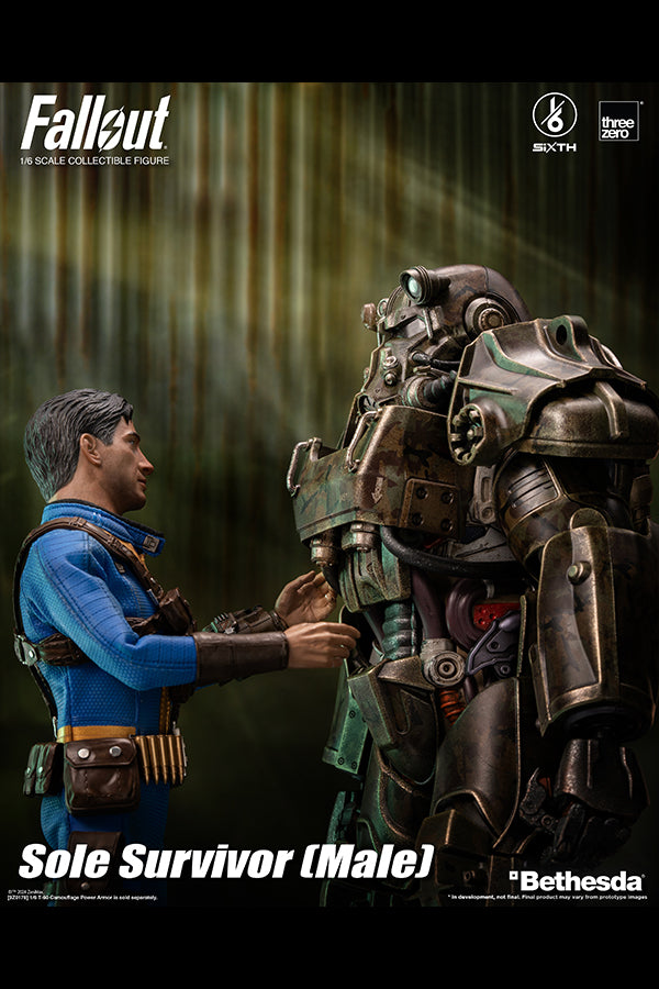 Fallout 1/6 Sole Survivor Male Figure by threezero - Image 4