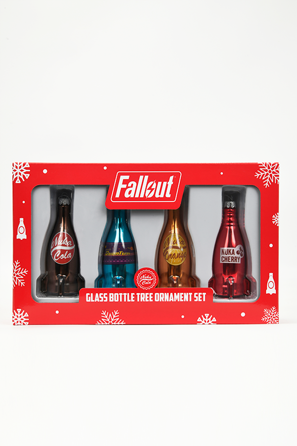 Fallout Nuka-Cola Glass Bottle Tree Ornament Set - Image 12
