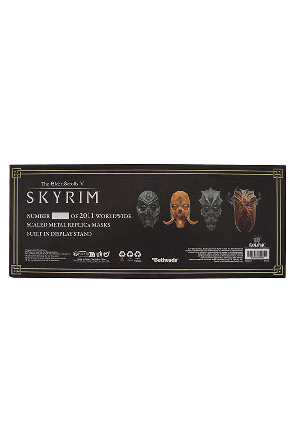 The Elder Scrolls V Skyrim Set of 4 Dragon Priest Masks - Image 13