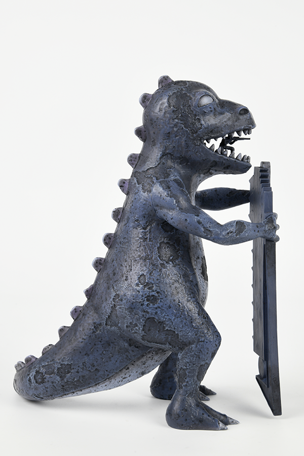 Fallout New Vegas Dinky the T-Rex Statue (Nighttime) - Image 13