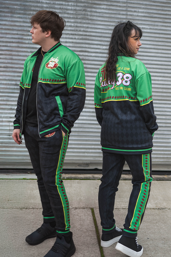 Fallout New Vegas Lucky 38 Bomber Jacket - Image 13