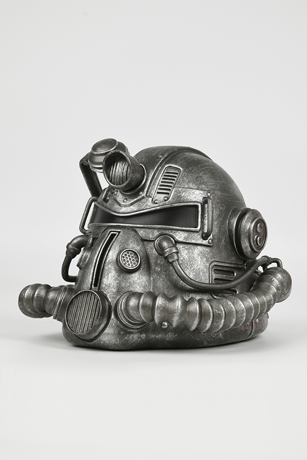 Fallout T-51 Power Armor Helmet Mini Desktop Statue - Image 14