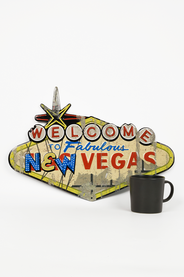 Fallout Welcome to New Vegas Metal Sign - Image 14