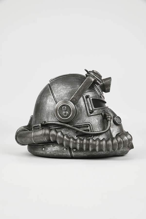 Fallout T-51 Power Armor Helmet Mini Desktop Statue - Image 15