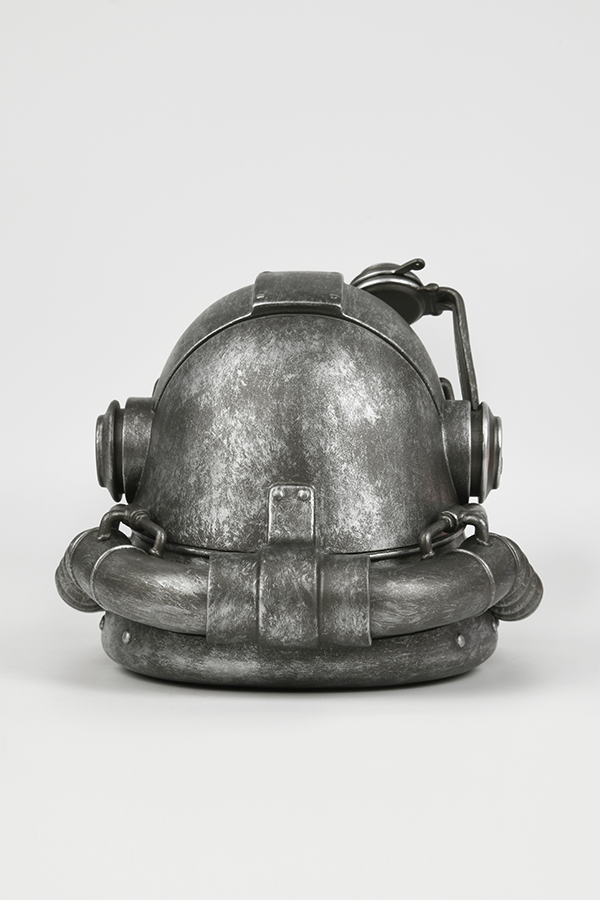 Fallout T-51 Power Armor Helmet Mini Desktop Statue - Image 17