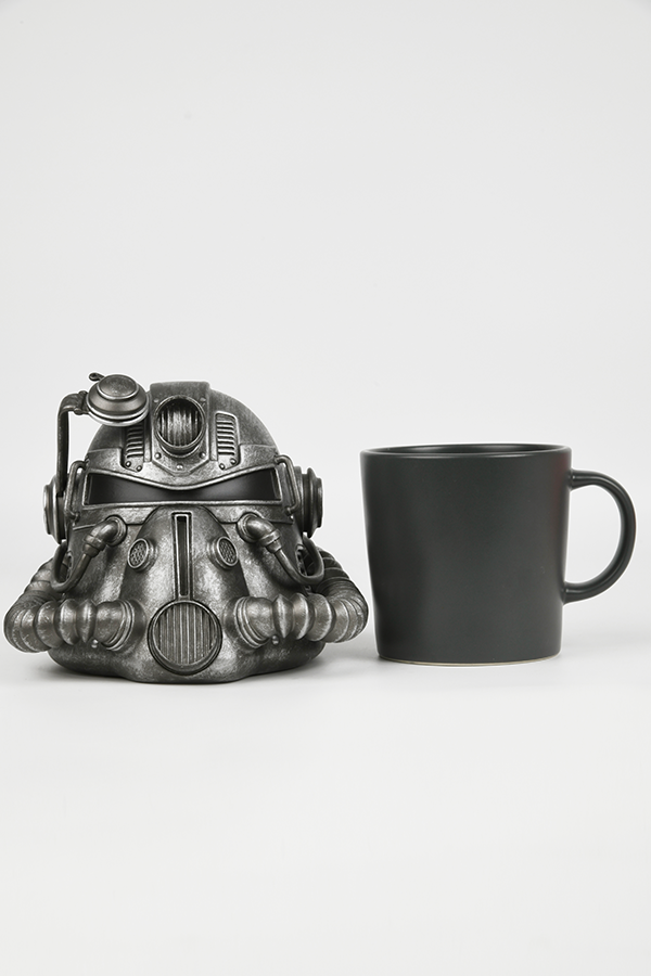 Fallout T-51 Power Armor Helmet Mini Desktop Statue - Image 19