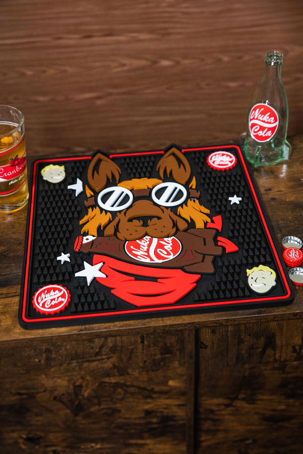 Fallout Survivor's Best Friend Bar Mat