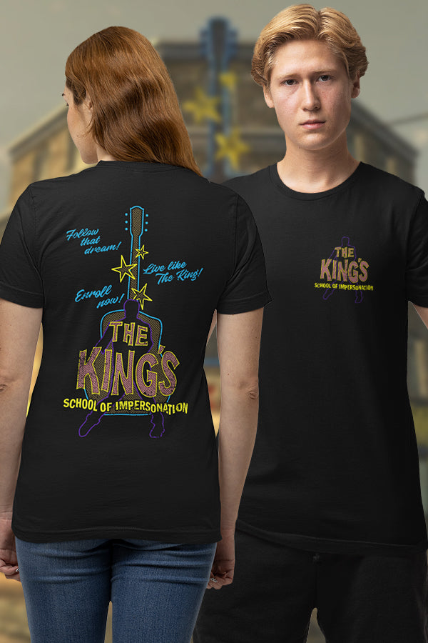 Fallout New Vegas The Kings School of Impersonation Tee