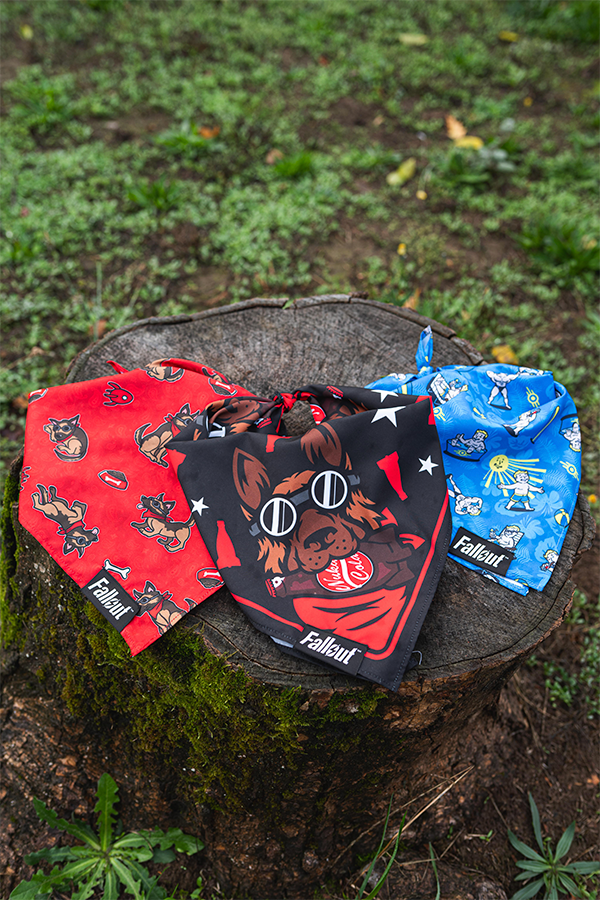 Fallout Wasteland Companion Pet Bandana Set