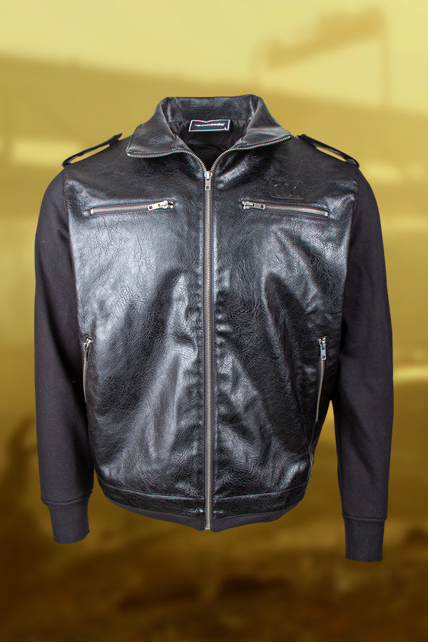 Alternative view of Tunnel Snakes Vegan Leather Jacket