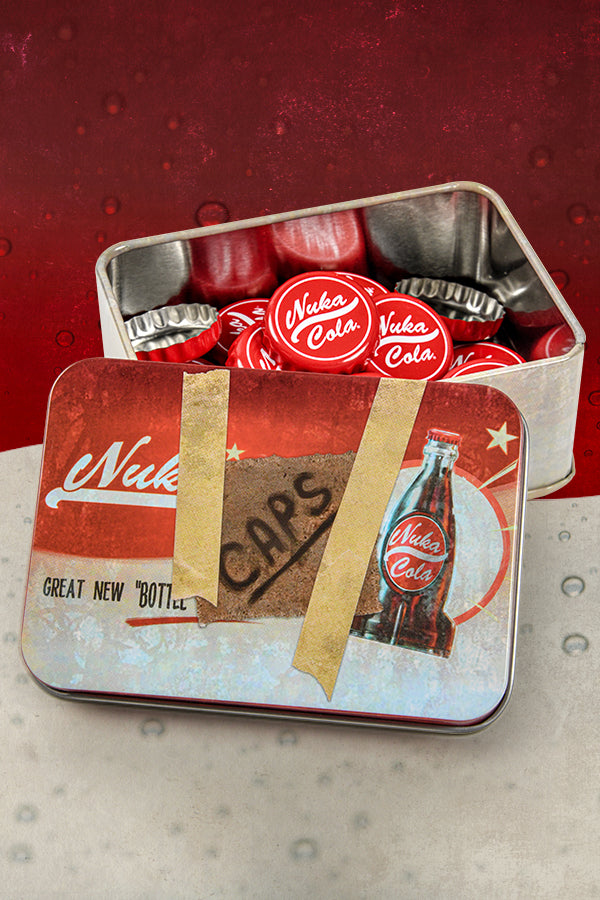 Fallout Bottle Cap Series: Nuka-Cola with Collectible Tin