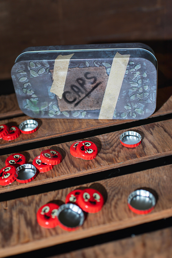 Fallout Caps Stash Replica Tin