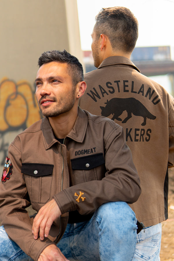 Fallout Dogmeat Tracker Canvas Jacket - Image 2
