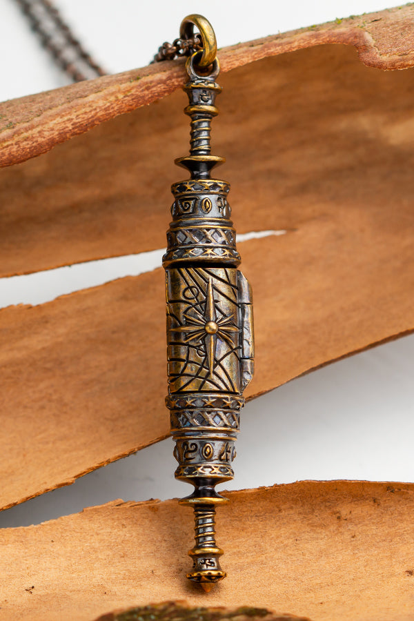 Hinged Elder Scroll Necklace - Image 2
