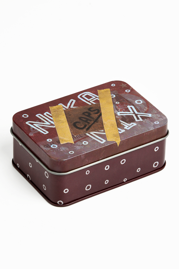 Alternative view of Fallout Bottle Cap Series: Nuka Mix with Collectible Tin
