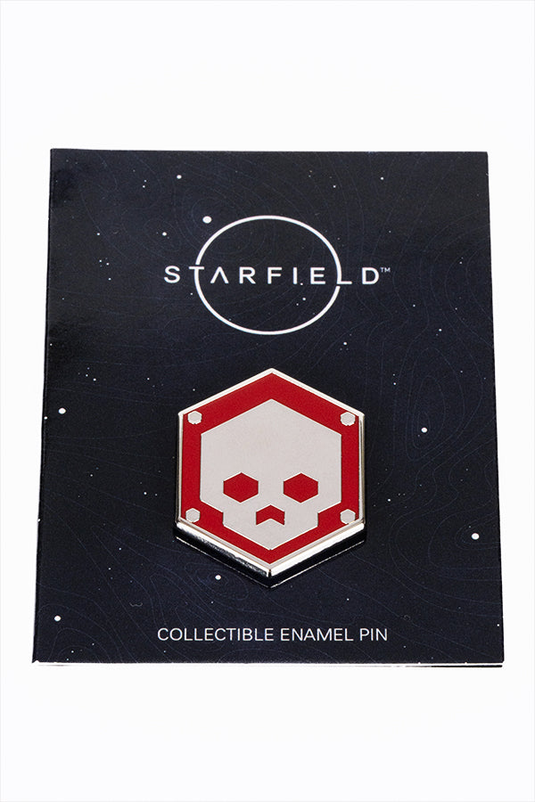 Alternative view of Starfield Crimson Fleet Pin