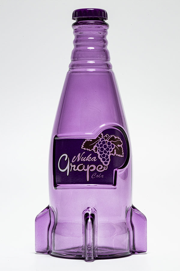 Fallout Nuka Grape Glass Bottle & Caps - Image 2