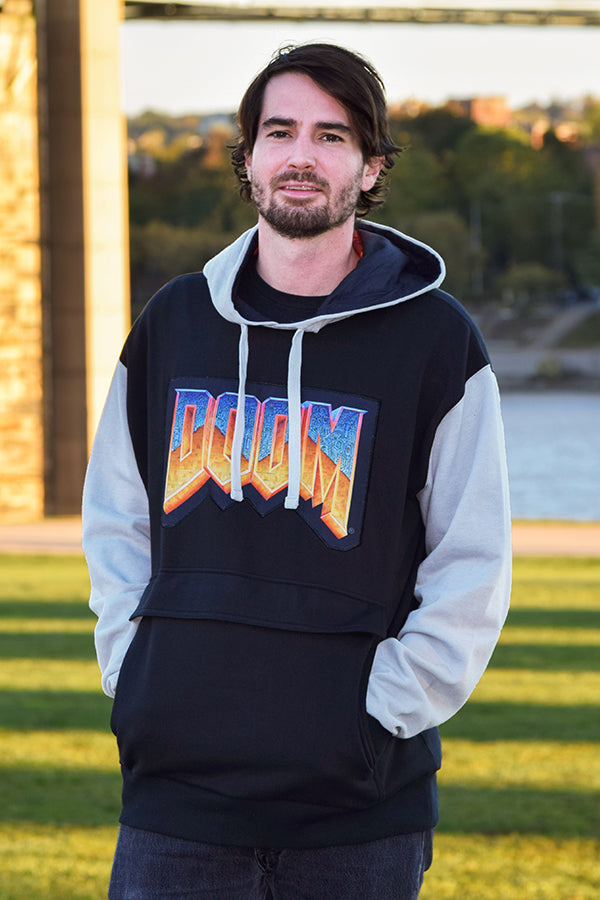 DOOM Retro Pullover Hoodie - Image 2
