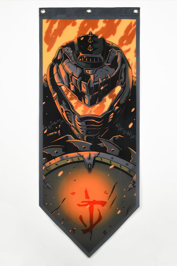 Alternative view of DOOM: The Dark Ages Wall Banner