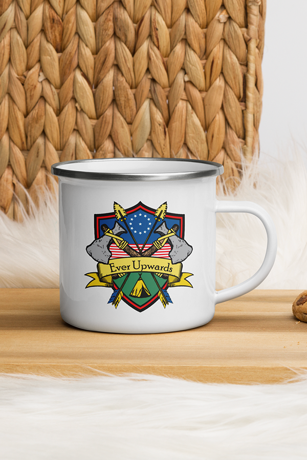 Fallout Pioneer Scouts Camper Enamel Mug - Image 3