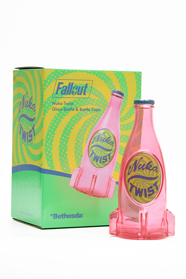 Fallout Nuka Twist Glass Bottle & Caps - Image 3