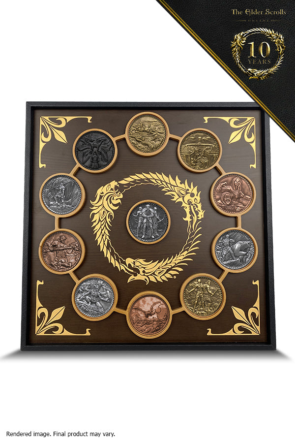 Alternative view of The Elder Scrolls Online Commemorative Coin Set