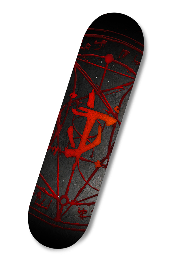Alternative view of DOOM Flip and Tear Skate Deck