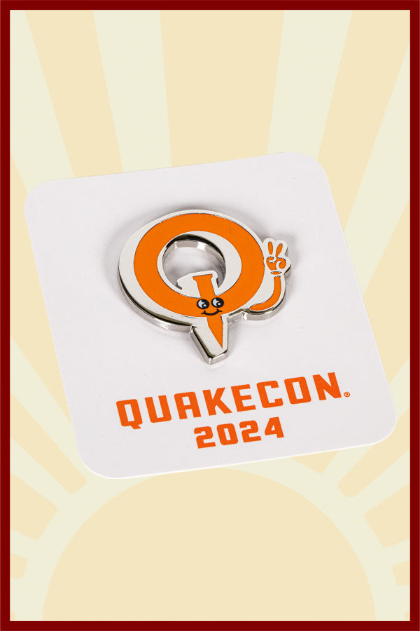 QuakeCon 2024 Enamel Pin - Image 2