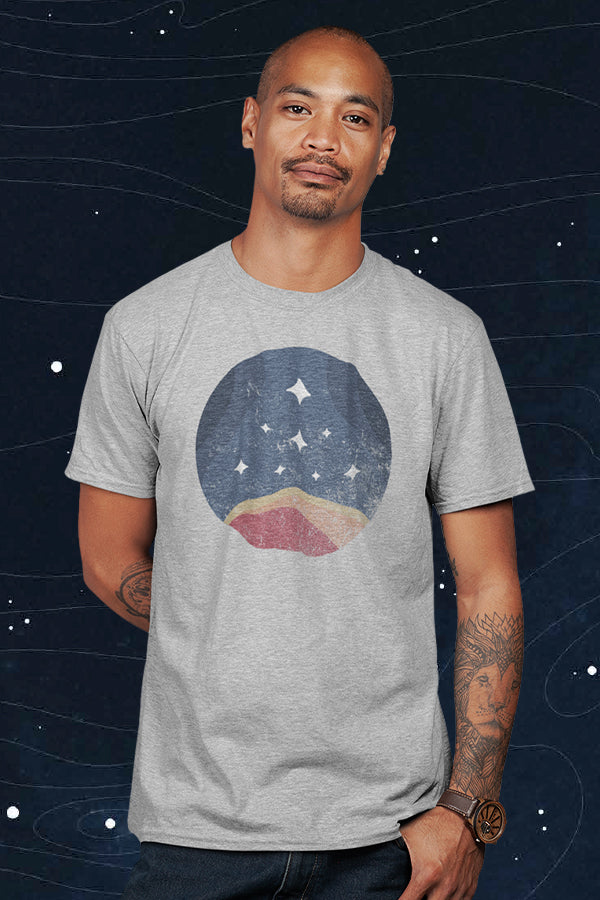 Alternative view of Starfield Retro Constellation Tee - Gray