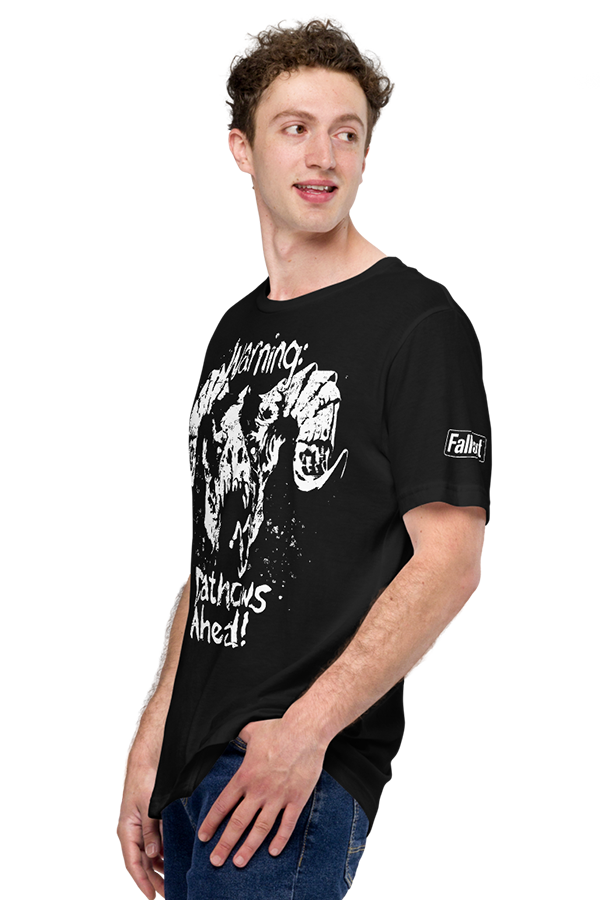Alternative view of Fallout Warning: Deathclaws Ahead Tee