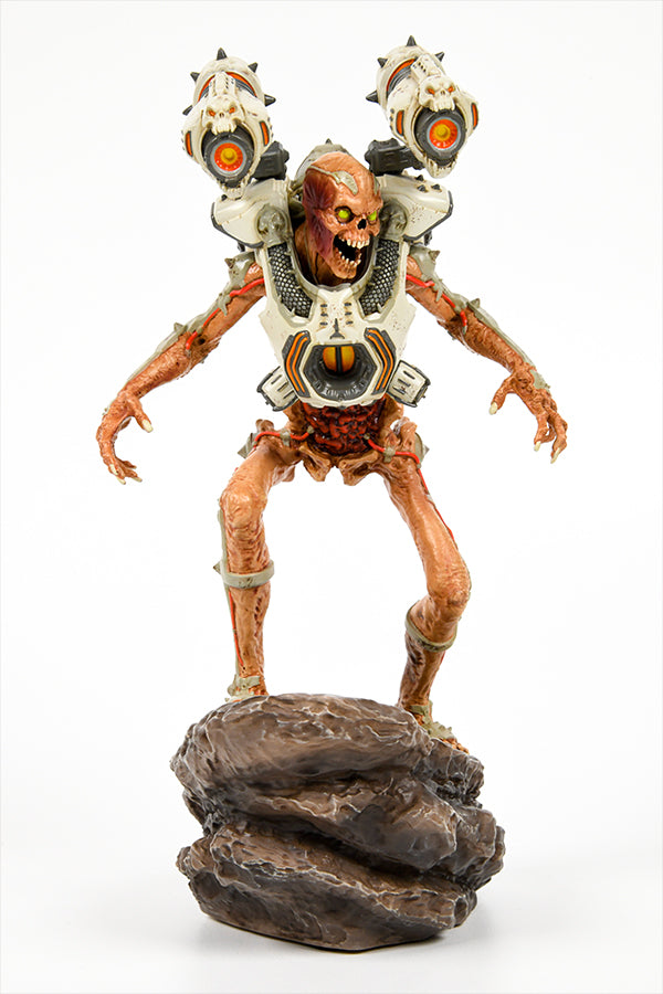 Alternative view of DOOM Eternal Revenant Statue