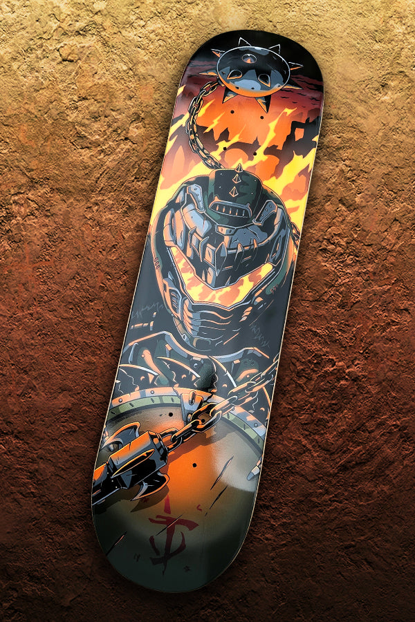 DOOM: The Dark Ages Slayer Skate Deck - Image 2