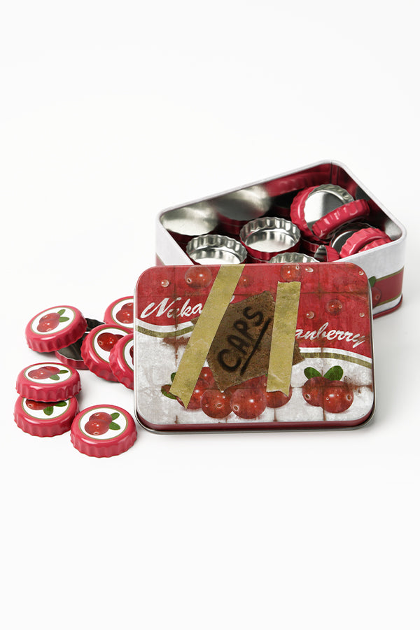 Alternative view of Fallout Bottle Cap Series: Nuka-Cola Cranberry with Collectible Tin