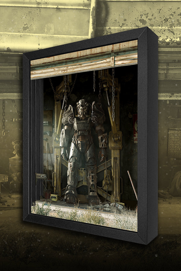 Fallout Power Armor Shadow Box - Image 2