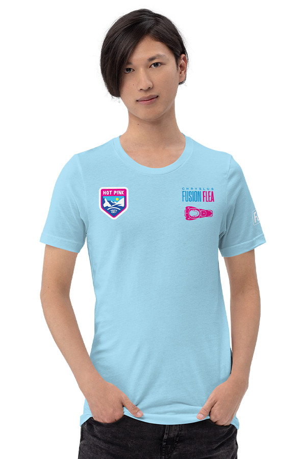 Fallout Hot Pink Fusion Flea Tee - Image 2