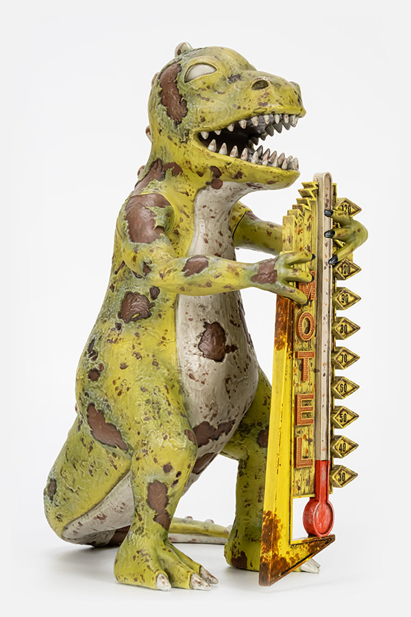Alternative view of Fallout New Vegas Dinky the T-Rex Statue